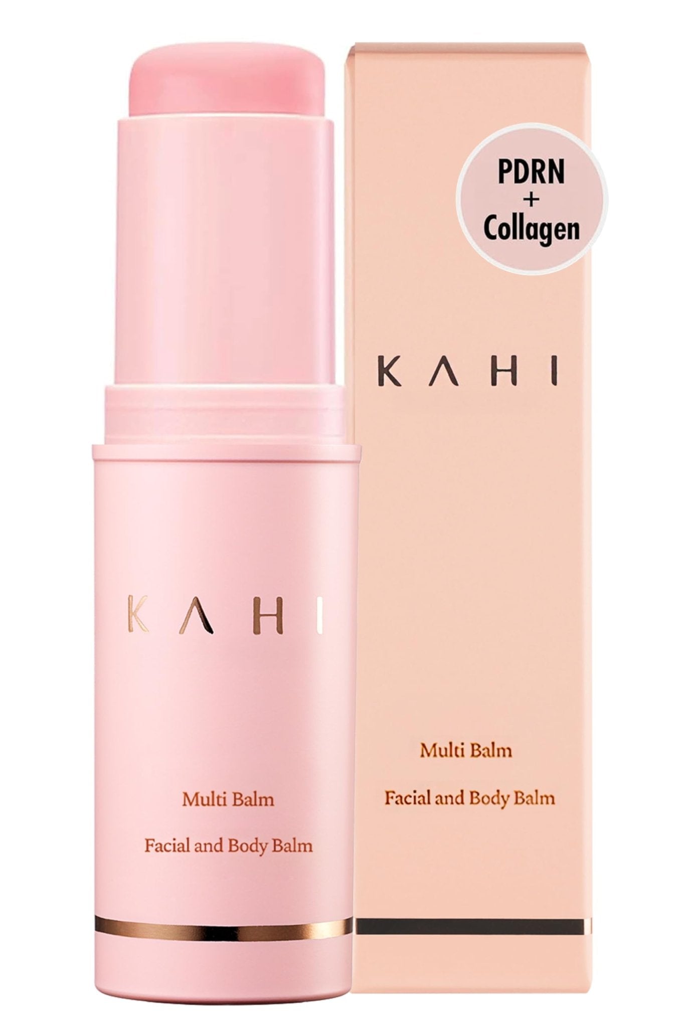 KAHI Wrinkle Bounce Multi Balm Stick | PDRN Collagen Wrinkle Stick | Korean Skin Care |All-in-One Hydrating Lip Balm Eye Cream Neck Cream Make Up Base & Face Mist Moisture Balm - dailyvitalstore