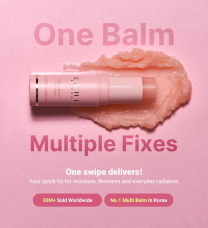 KAHI Wrinkle Bounce Multi Balm Stick | PDRN Collagen Wrinkle Stick | Korean Skin Care |All-in-One Hydrating Lip Balm Eye Cream Neck Cream Make Up Base & Face Mist Moisture Balm - dailyvitalstore