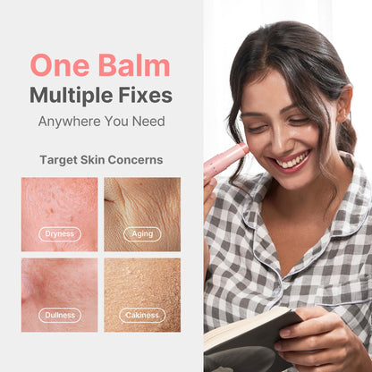 KAHI Wrinkle Bounce Multi Balm Stick | PDRN Collagen Wrinkle Stick | Korean Skin Care |All-in-One Hydrating Lip Balm Eye Cream Neck Cream Make Up Base & Face Mist Moisture Balm - dailyvitalstore