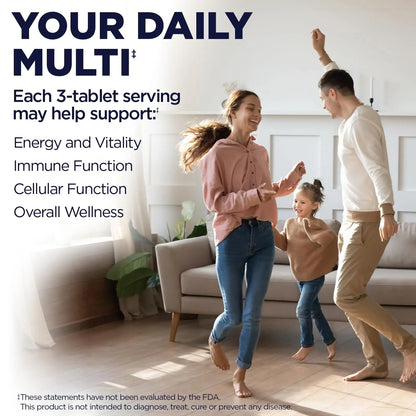 KAL® Enhanced Energy Multivitamin | Whole Food Based Vitamins & Minerals w/ Antioxidants, Digestive Enzymes & Natural Carotenoids | 180 Capsules - dailyvitalstore
