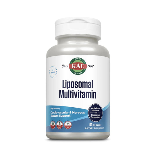 KAL Liposomal Multivitamin - High Potency Liposomal Vitamin C, D-3, and More - Men and Women Multivitamin - dailyvitalstore