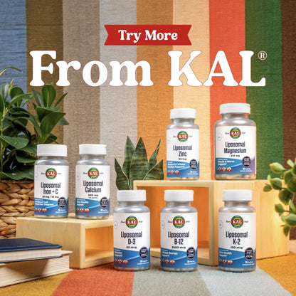 KAL Liposomal Multivitamin - High Potency Liposomal Vitamin C, D-3, and More - Men and Women Multivitamin - dailyvitalstore