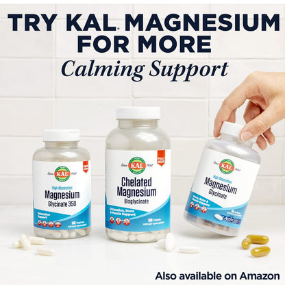 KAL Lithium Orotate 5mg, Low Dose Lithium Supplement for General Wellness Mood Support, Highly Bioavailable, Vegan, 60-Day Guarantee, - dailyvitalstore