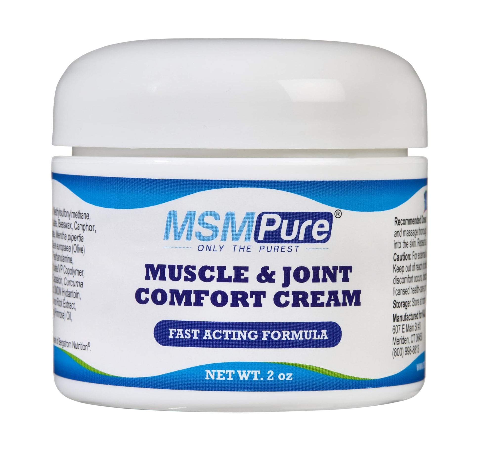 KALA HEALTH MSMPure Coarse Flakes 1lb and Muscle & Joint Cream 2oz Bundle - dailyvitalstore