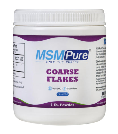 KALA HEALTH MSMPure Coarse Flakes 1lb and Muscle & Joint Cream 2oz Bundle - dailyvitalstore