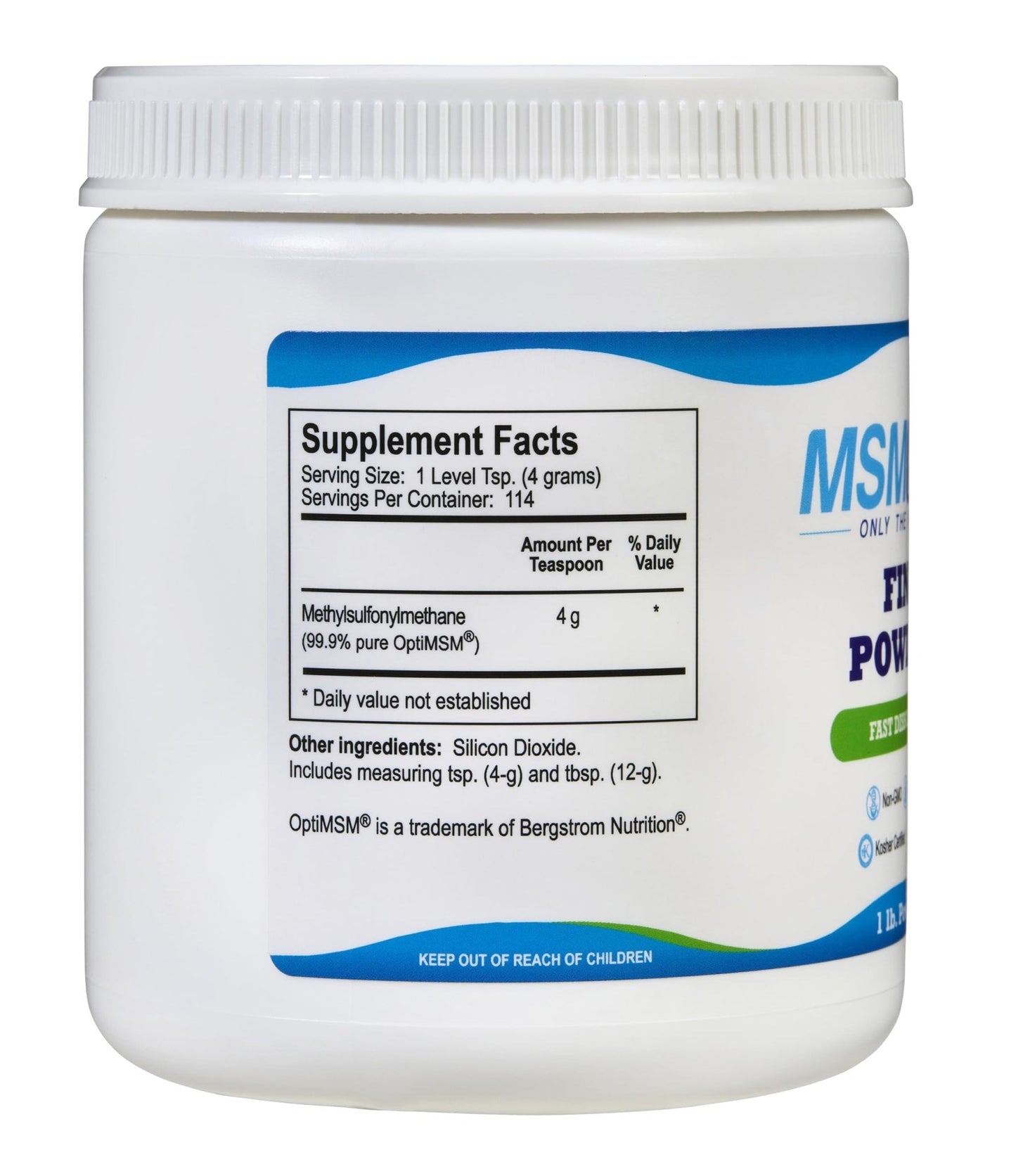 KALA HEALTH MSMPure Fine Powder 1lb and Muscle & Joint Cream 2oz Bundle - dailyvitalstore