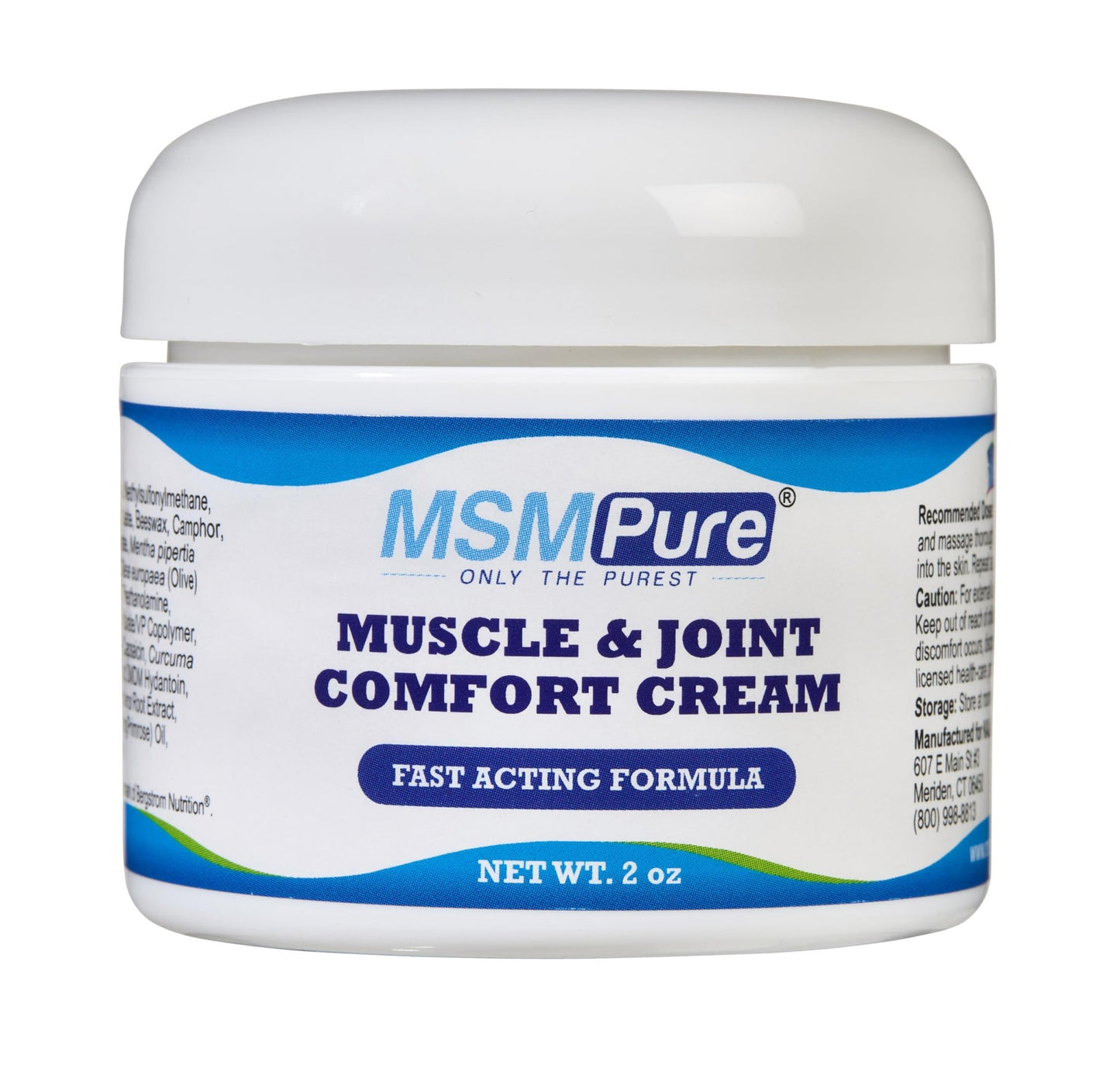 KALA HEALTH MSMPure Fine Powder 1lb and Muscle & Joint Cream 2oz Bundle - dailyvitalstore