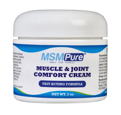 KALA HEALTH MSMPure Fine Powder 1lb and Muscle & Joint Cream 2oz Bundle - dailyvitalstore
