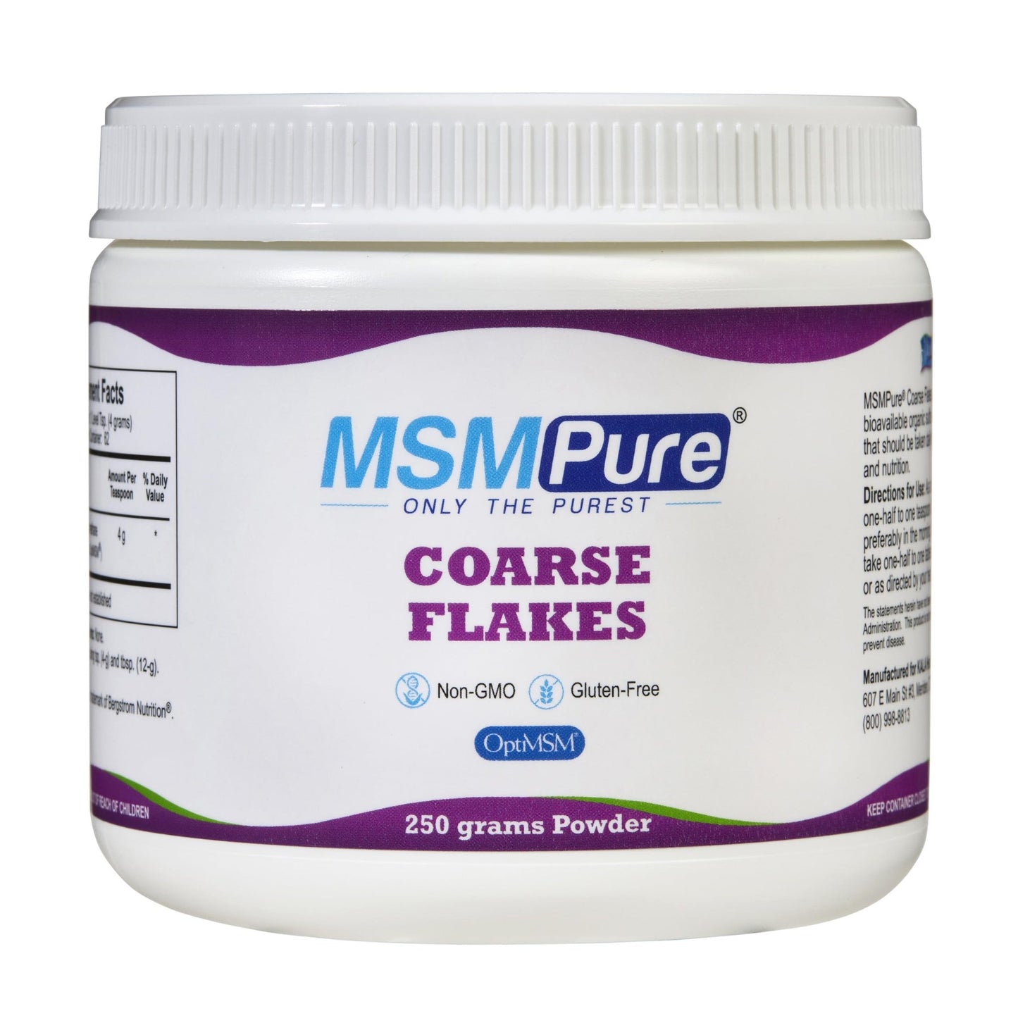 KALA HEALTH MSMPure MSM Coarse Flakes 8.8oz and MSM Gel With Organic Aloe 8oz Bundle - dailyvitalstore