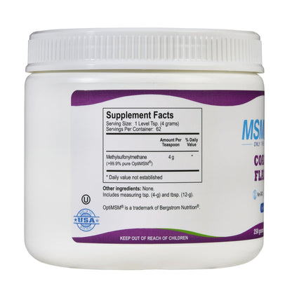KALA HEALTH MSMPure MSM Coarse Flakes 8.8oz and MSM Gel With Organic Aloe 8oz Bundle - dailyvitalstore