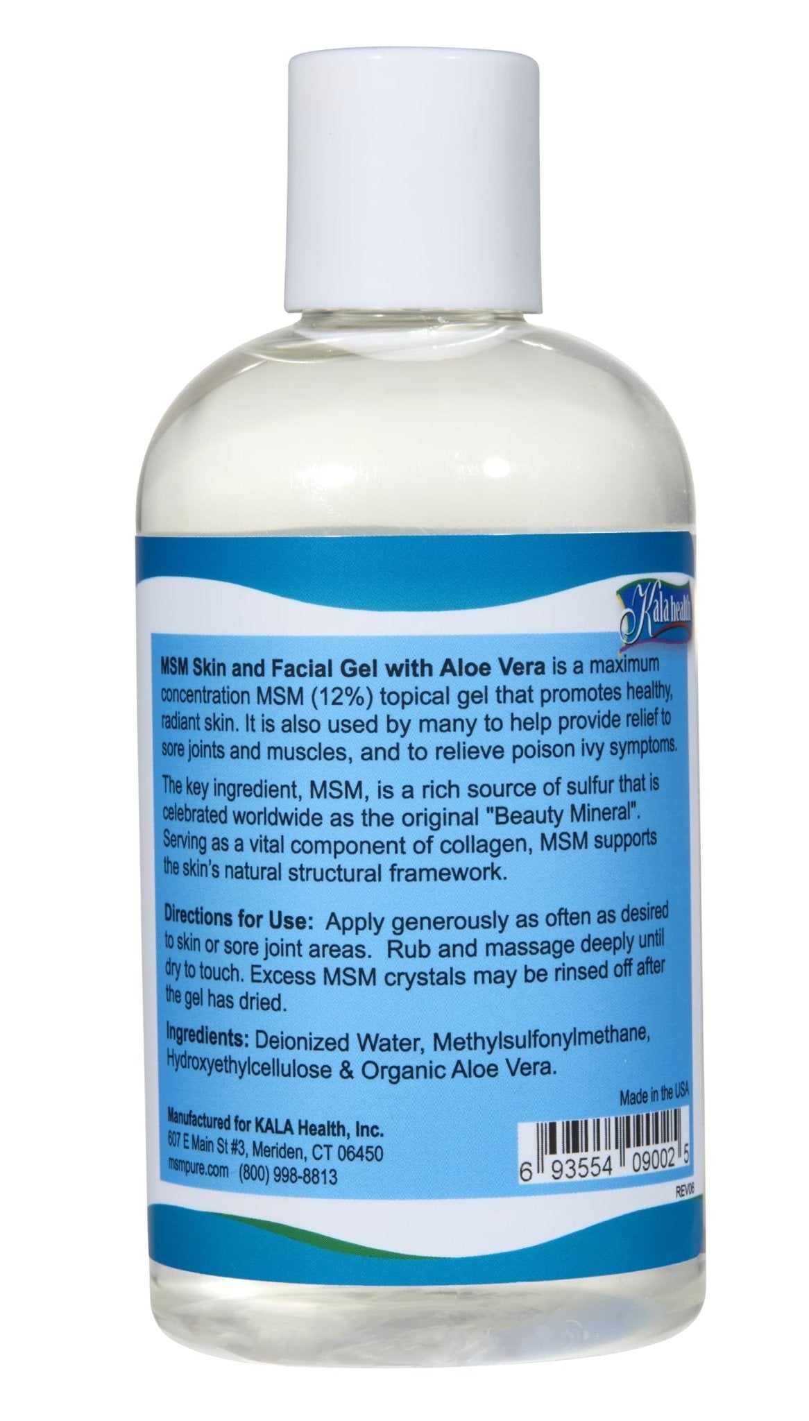 KALA HEALTH MSMPure MSM Coarse Flakes 8.8oz and MSM Gel With Organic Aloe 8oz Bundle - dailyvitalstore