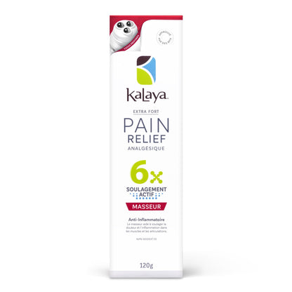Kalaya Pain Relief Cream with Arnica – Fast-Acting Joint & Muscle Pain Relief – 6 Natural Ingredients – No-Mess Applicator – RMT-Inspired Design – Dermatologist Tested – 4.2 oz - dailyvitalstore