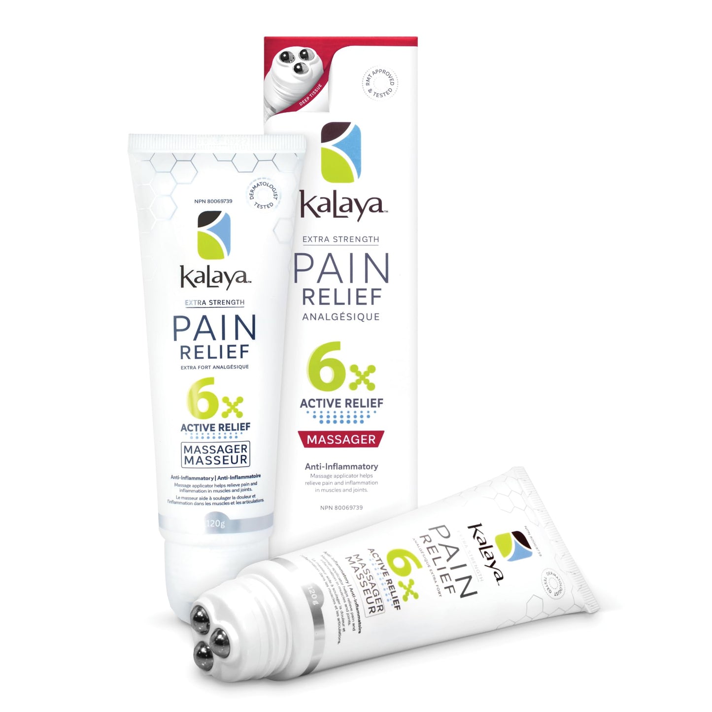 Kalaya Pain Relief Cream with Arnica – Fast-Acting Joint & Muscle Pain Relief – 6 Natural Ingredients – No-Mess Applicator – RMT-Inspired Design – Dermatologist Tested – 4.2 oz - dailyvitalstore