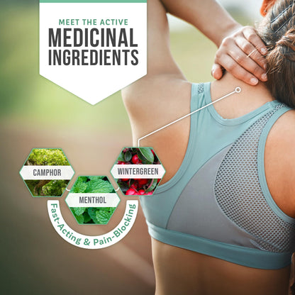 Kalaya Pain Relief Spray - Fast-Acting, Quick-Drying Muscle Rub for Joint Pain Relief and Muscle Pain - with Eucalyptus, Menthol, Methyl Salicylate, Camphor - Ideal for Easing Back Pain - 2 oz - dailyvitalstore