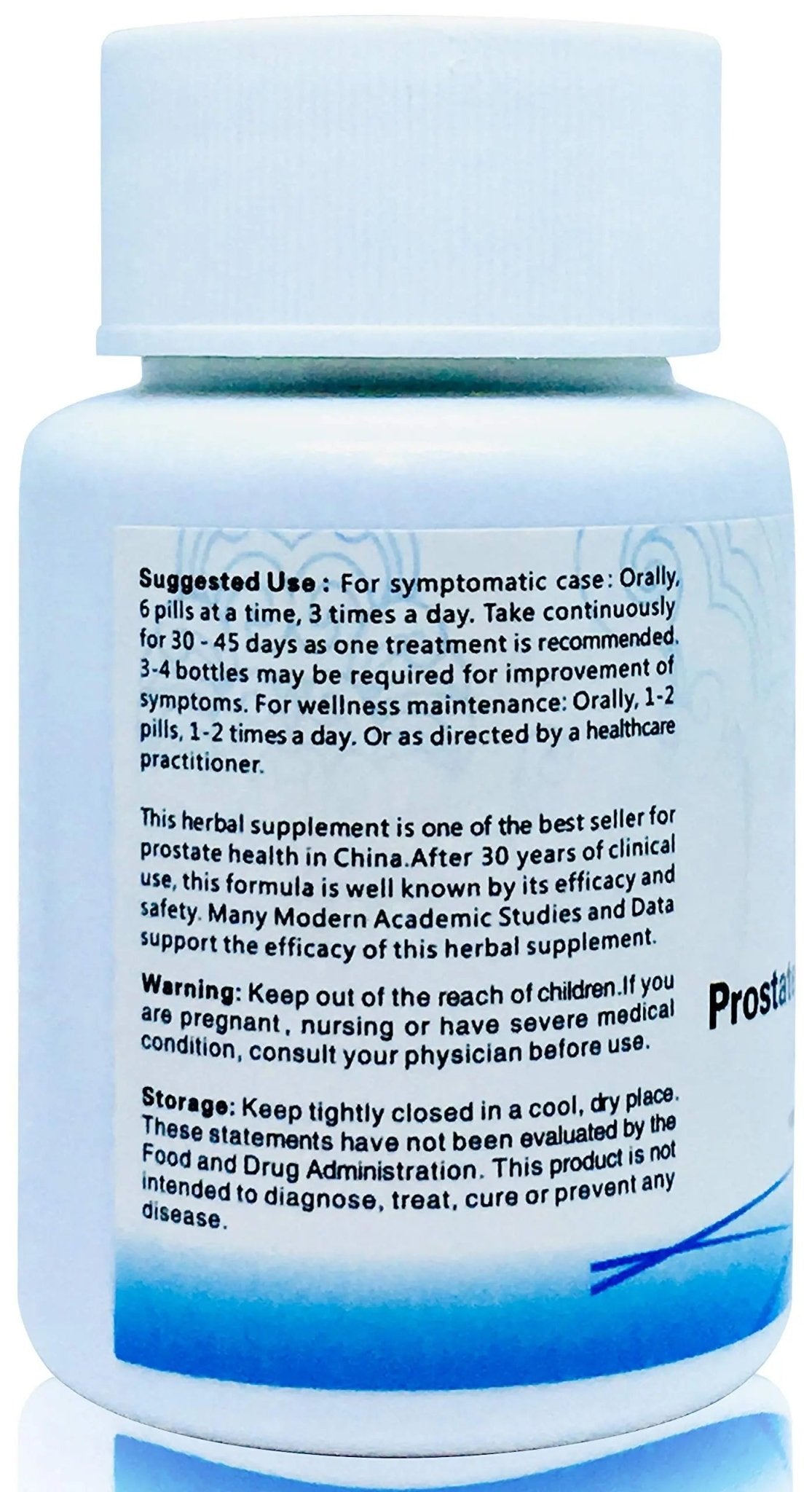 Kangyacare Prostate Cleanse Herbal Pill -Qian Lie Tong Pian 前列通片 - Reduce Prostate Discomfort - Help Frequent Urination -Improve Men’s Urinary Tract Health - 180 Ct (1) - dailyvitalstore