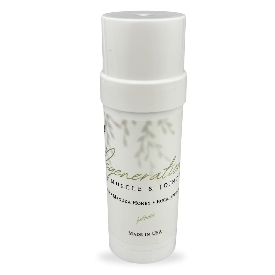 KANU Regeneration Muscle and Joint Soothing Balm Proprietary Blend of Magnesium, Manuka Honey, Eucalyptus & Menthol - Maximum Strength Formula for Aches- All Natural Ingredients-Made in The USA - dailyvitalstore