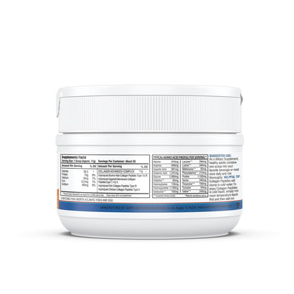 KAPPA NUTRITION Collagen Peptides Powder, 5 in 1 Multi-Collagen Advanced Complex with Hydrolyzed Collagen Peptides, Supports Skin, Hair, Nails, Joints & Bones / 30 Servings - dailyvitalstore