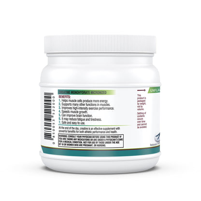Kappa Nutrition Creatine Monohydrate Powder, Pure Amino Acid Formula, Supports Muscle Strength, Cellular Energy & Mental Focus* Gluten-Free, Keto, 2.25g per Scoop, 240 Servings, Net Wt. 1.32 LB (600g) - dailyvitalstore