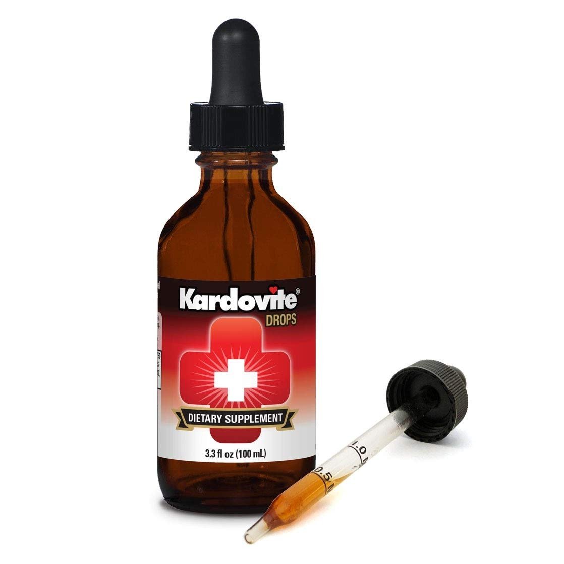 Kardovite Herbal Circulation Support Drops 100ml | Supports Circulatory Wellness with Hawthorn, Garlic, Ginkgo, Cayenne, Milk Thistle, Bilberry & Valerian | Supports Vitality & Daily Wellness - dailyvitalstore