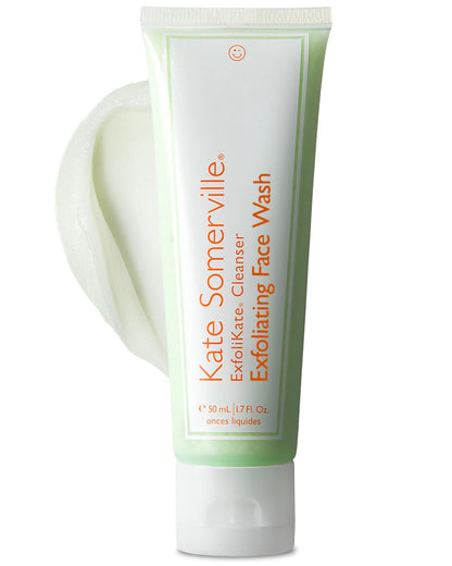 Kate Somerville ExfoliKate Cleanser – Daily Exfoliating Foaming Face Wash, Clinically Formulated Glycolic Acid and Lactic Acid Gentle - dailyvitalstore