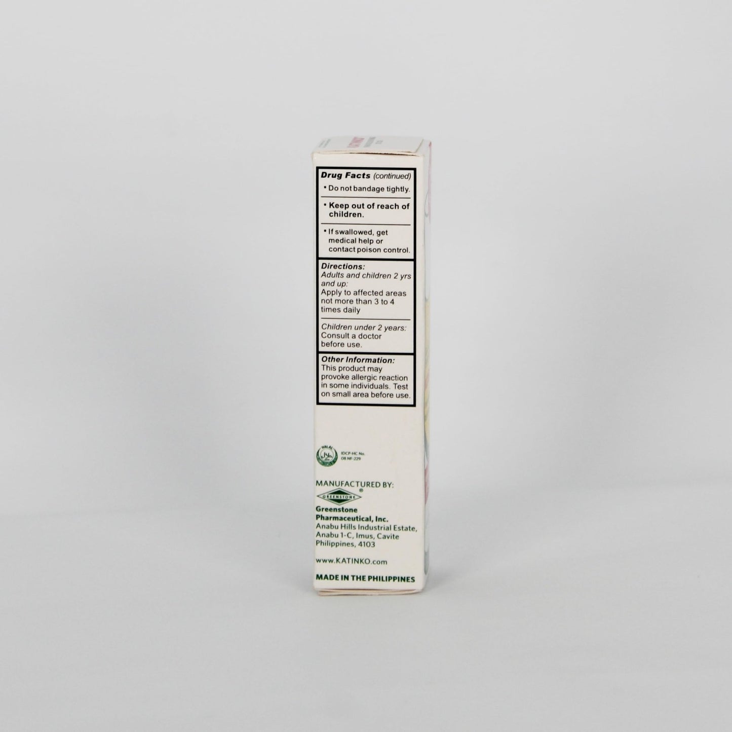 Katinko Pain and Itch Relieving Stick 12g - Effective for Muscle Strain, Neck Stiffness, Rheumatism, and Bruises (4) - dailyvitalstore