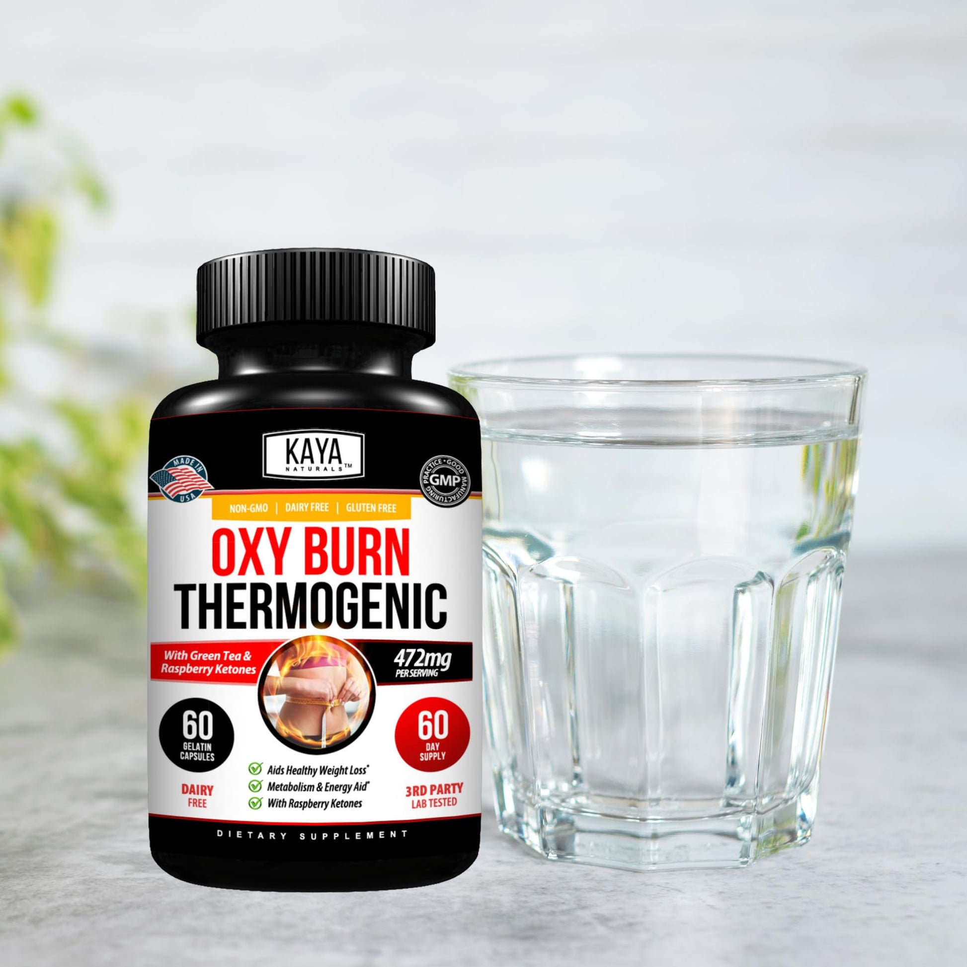 Kaya Naturals Supreme Fat Burner - Weight Loss Pills Women & Men - Appetite Suppressant Supplement - Powerful Thermogenic Diet Pills - dailyvitalstore