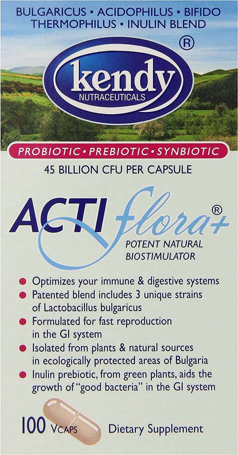 Kendy USA, Actiflora+, Potent Natural Biostimulator, 100 Veggie Caps - dailyvitalstore