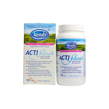 Kendy USA, Actiflora+, Potent Natural Biostimulator, 100 Veggie Caps - dailyvitalstore
