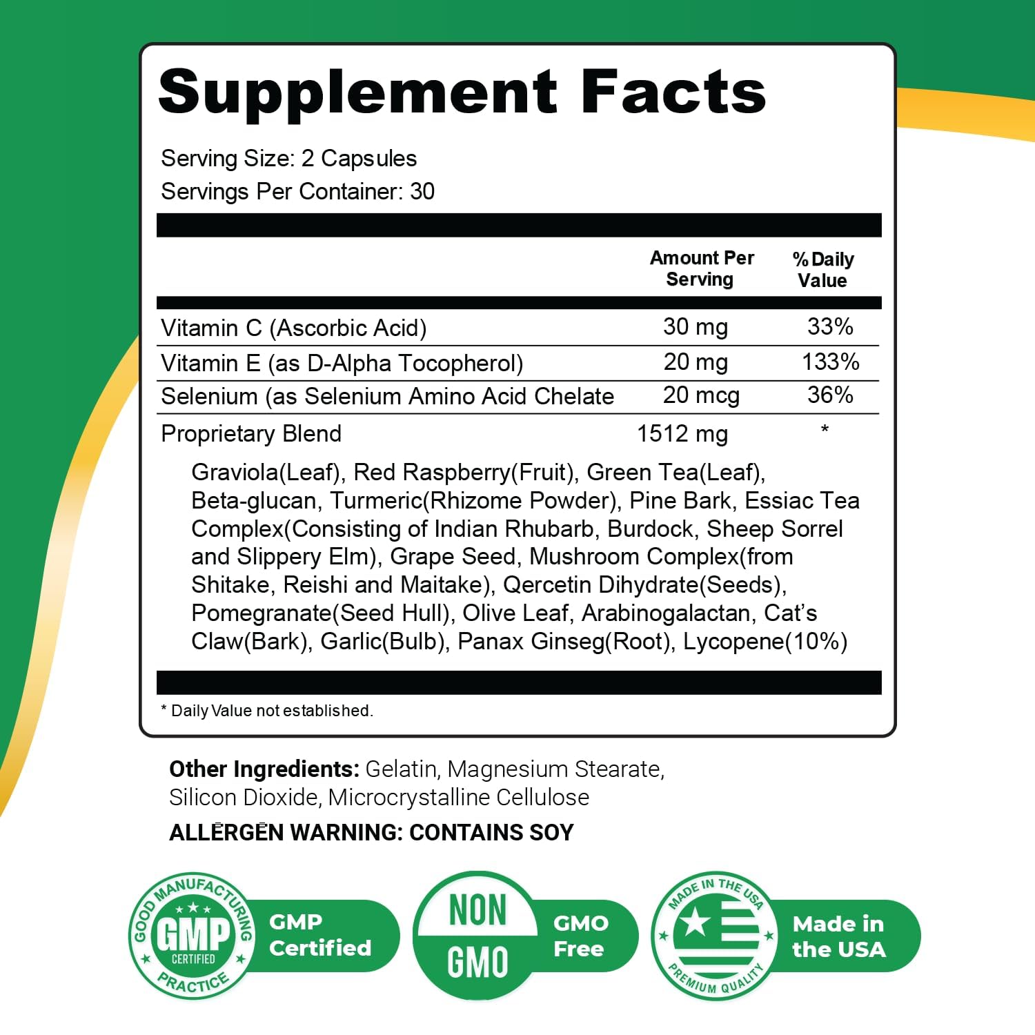 Keravita Pro - Natural Supplement with Vitamins C, Vitamin E, Green Tea, Turmeric & Mushroom for Hair & Nail | Non-GMO, Stimulant-Free | Made in the USA, GMP-Certified | 60 Capsules - 1 Month Supply - dailyvitalstore
