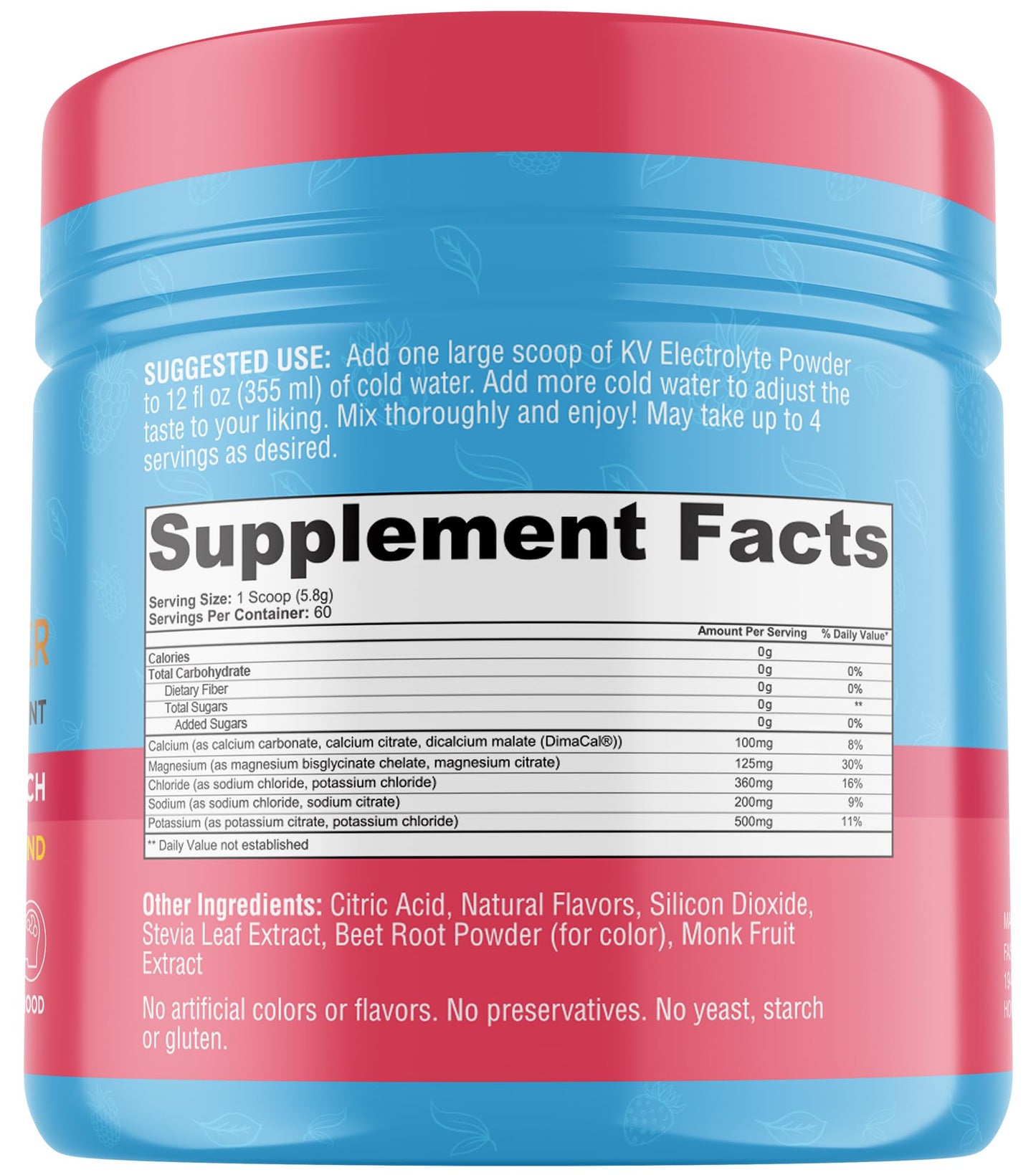 Keto Vitals Keto Electrolytes Powder | Keto-Friendly Electrolytes with Potassium, Magnesium, Sodium, Calcium | Electrolytes Sugar Free | Supplement Energy Drink Mix - dailyvitalstore