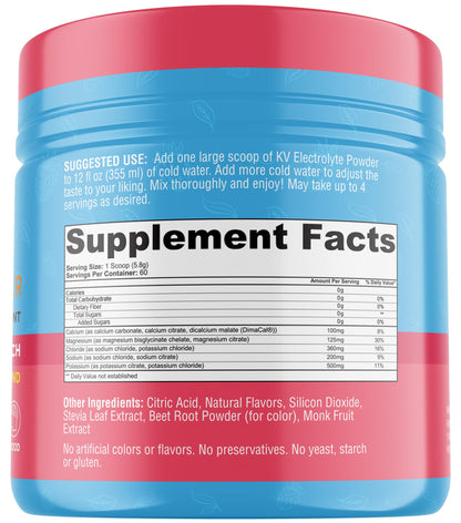 Keto Vitals Keto Electrolytes Powder | Keto-Friendly Electrolytes with Potassium, Magnesium, Sodium, Calcium | Electrolytes Sugar Free | Supplement Energy Drink Mix - dailyvitalstore