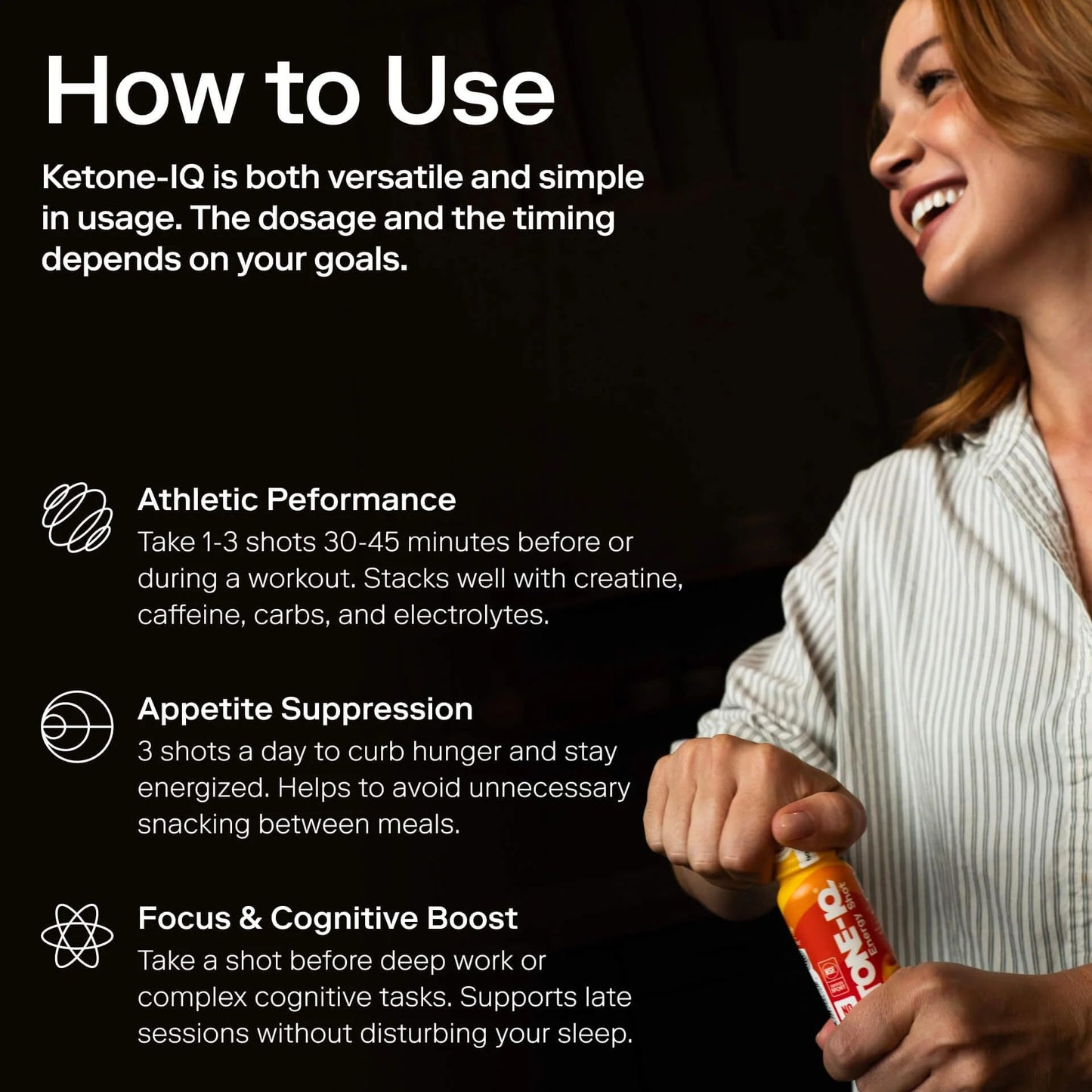 Ketone-IQ No Caffeine Performance Energy Shots – Ketone Fuel for Focus & Endurance, Metabolism Support, 10g Ketones, 12 Pack (Raspberry Lemonade) - dailyvitalstore
