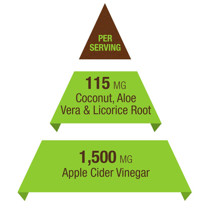 Key Nutrition Apple Cider Vinegar 1500mg, 100% Organic, Pure & Raw - Healthy Digestion & Detox Support - 60 Day Supply - dailyvitalstore
