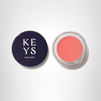 Keys Soulcare Sheer Flush Cheek Tint with Sunflower Seed Oil, Moisturizes & Nourishes, Lightweight, Blendable, Buildable, Vegan, Cruelty-Free, 0.14 Oz - dailyvitalstore