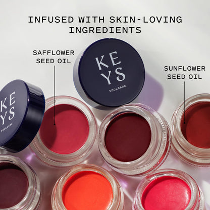 Keys Soulcare Sheer Flush Cheek Tint with Sunflower Seed Oil, Moisturizes & Nourishes, Lightweight, Blendable, Buildable, Vegan, Cruelty-Free, 0.14 Oz - dailyvitalstore
