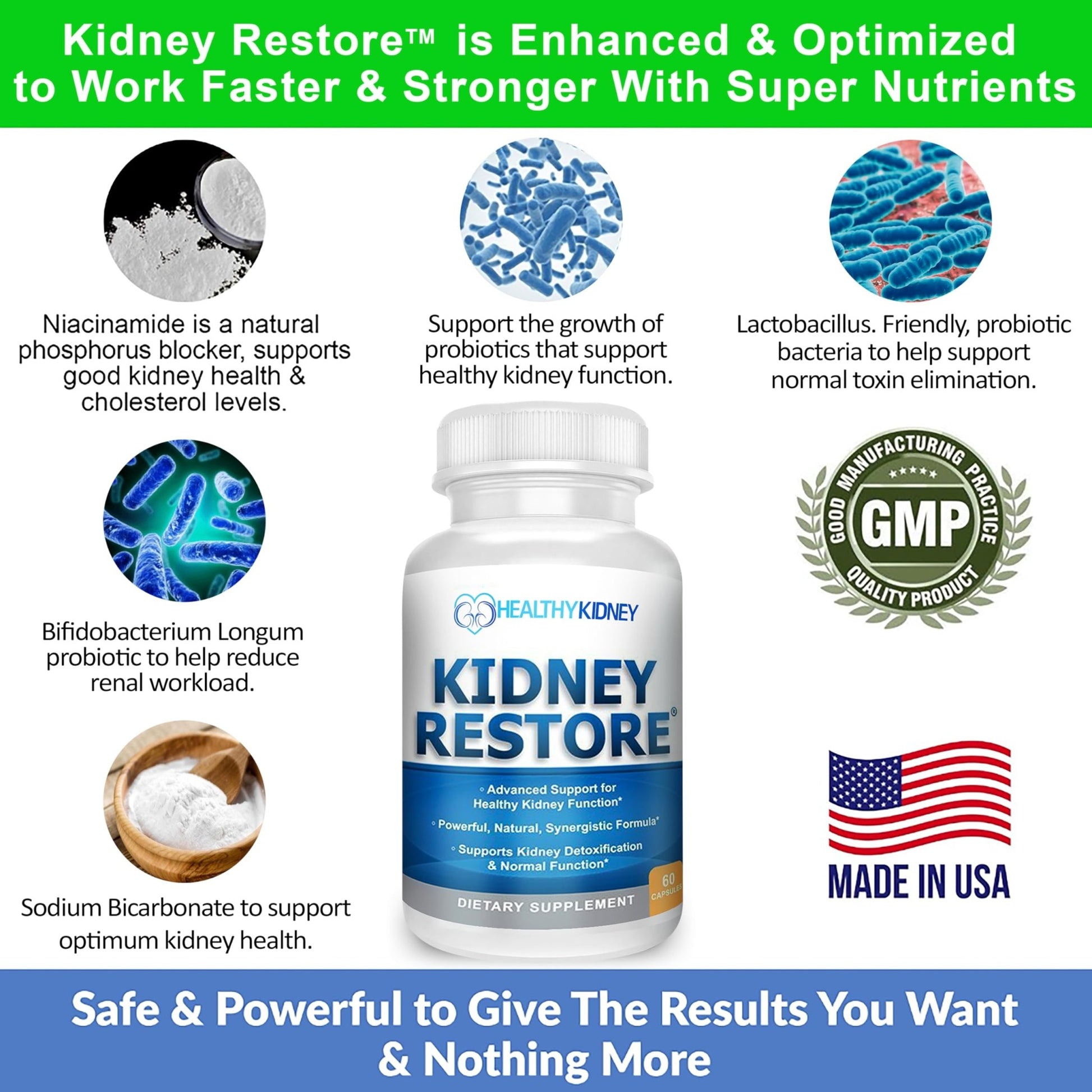 Kidney Cleanse Detox & Repair - Formulated by Kidney Health Expert Living w/Transplant - US Made Kidneys Support Supplement, Detox, - dailyvitalstore