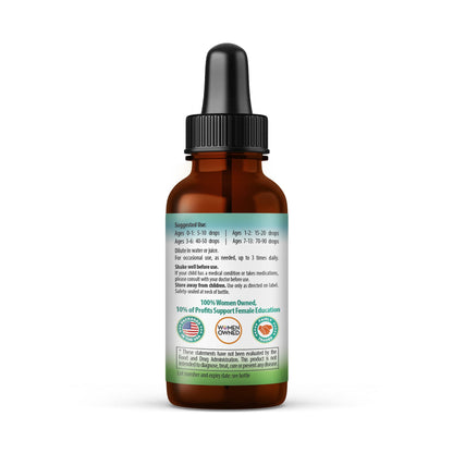 Kids Tummy Support Tonic Liquid Extract, Tasty Digestive System Support Supplement for Kids -1oz - Herbal Goodness - dailyvitalstore