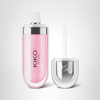 Kiko Milano 3D Hydra Lip Gloss – High Shine, Hydrating, Plumping, Non-Sticky, Moisturizing Lip Makeup – 05 Pearly Pink – 6.5ml - dailyvitalstore