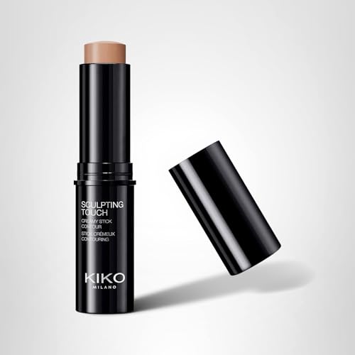 Kiko Milano Sculpting Touch Creamy Stick Contour – Blendable, Long-Lasting Cream Contour Stick for Face, Buildable Coverage, Easy Application – 200 Hazelnut – 10g - dailyvitalstore