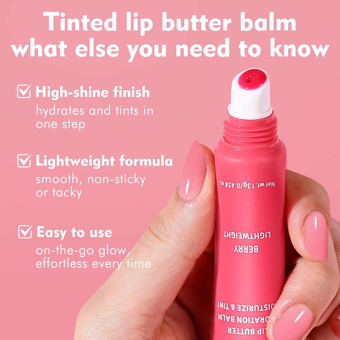 KIMUSE 6 Pcs Tinted Lip Butter Hydration Balm Set, 6 Flavored Shades Hydrating Plumping Gloss with Hyaluronic Acid & Vitamin E, Sheer Tint, Non-Sticky | Vegan Lip Care Makeup for Dry Lips & Daily - dailyvitalstore