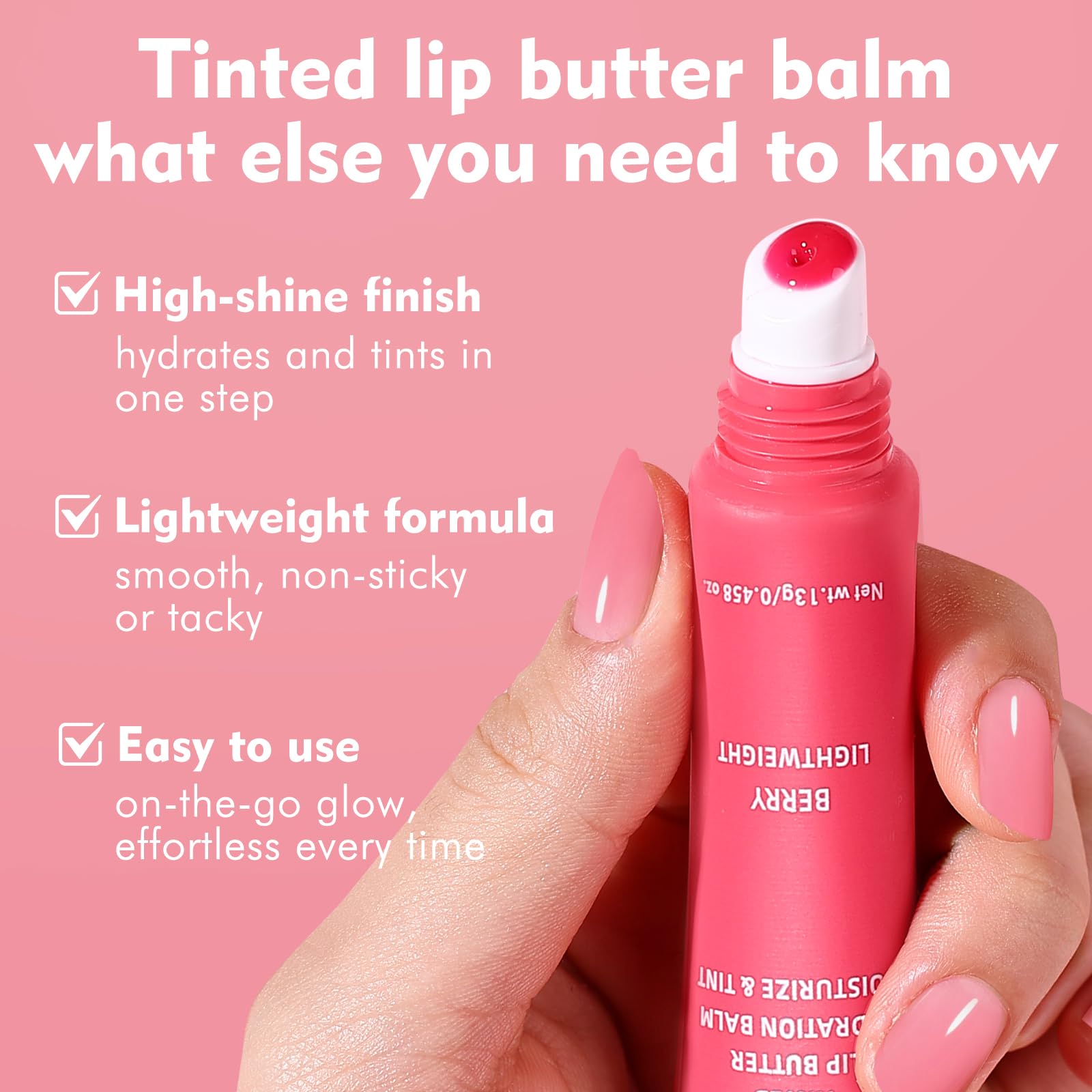 KIMUSE 6 Pcs Tinted Lip Butter Hydration Balm Set, 6 Flavored Shades Hydrating Plumping Gloss with Hyaluronic Acid & Vitamin E, Sheer Tint, Non-Sticky | Vegan Lip Care Makeup for Dry Lips & Daily - dailyvitalstore