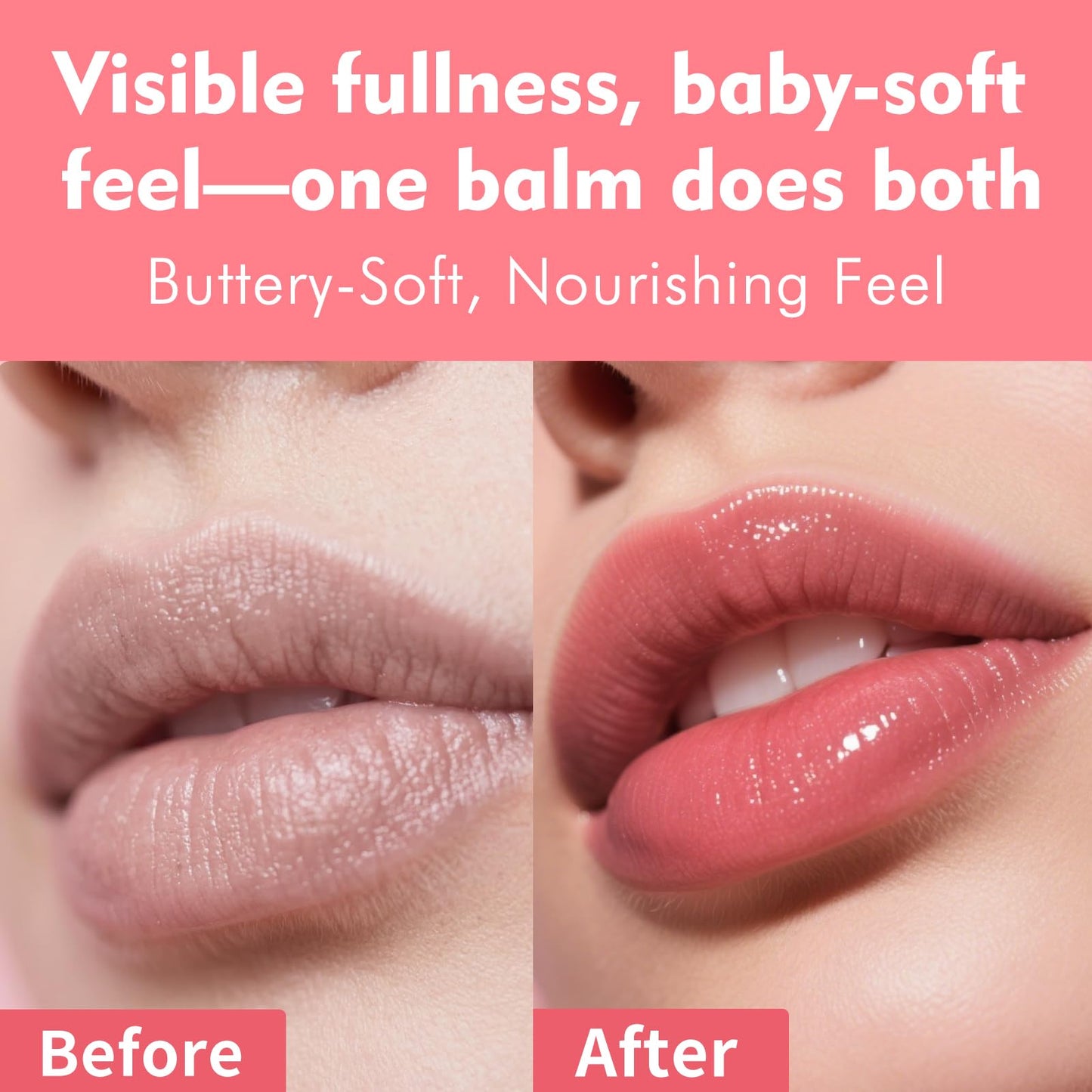 KIMUSE 6 Pcs Tinted Lip Butter Hydration Balm Set, 6 Flavored Shades Hydrating Plumping Gloss with Hyaluronic Acid & Vitamin E, Sheer Tint, Non-Sticky | Vegan Lip Care Makeup for Dry Lips & Daily - dailyvitalstore