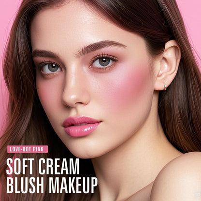 KIMUSE Liquid Blush, Long-Wearing Pigmented Soft Cream Face Blush, Waterproof, Smudge Proof, Dewy Finish - dailyvitalstore