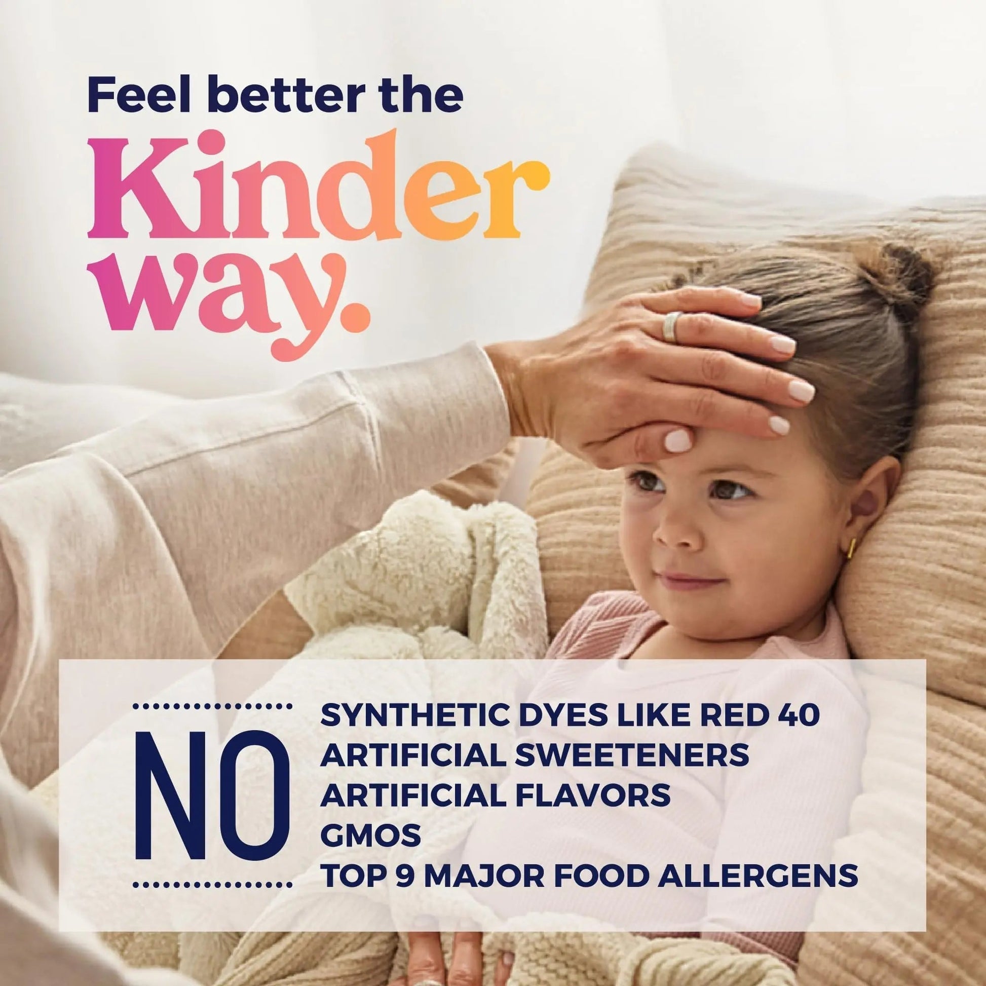 KinderMed Infants' Pain & Fever Medicine, No Dyes, No Artificial Flavors, No Artificial Sweeteners, Vegan, Non-GMO, Gluten Free, Organic Cherry Flavor, Two Pack, 2 x 2 fl. oz - dailyvitalstore