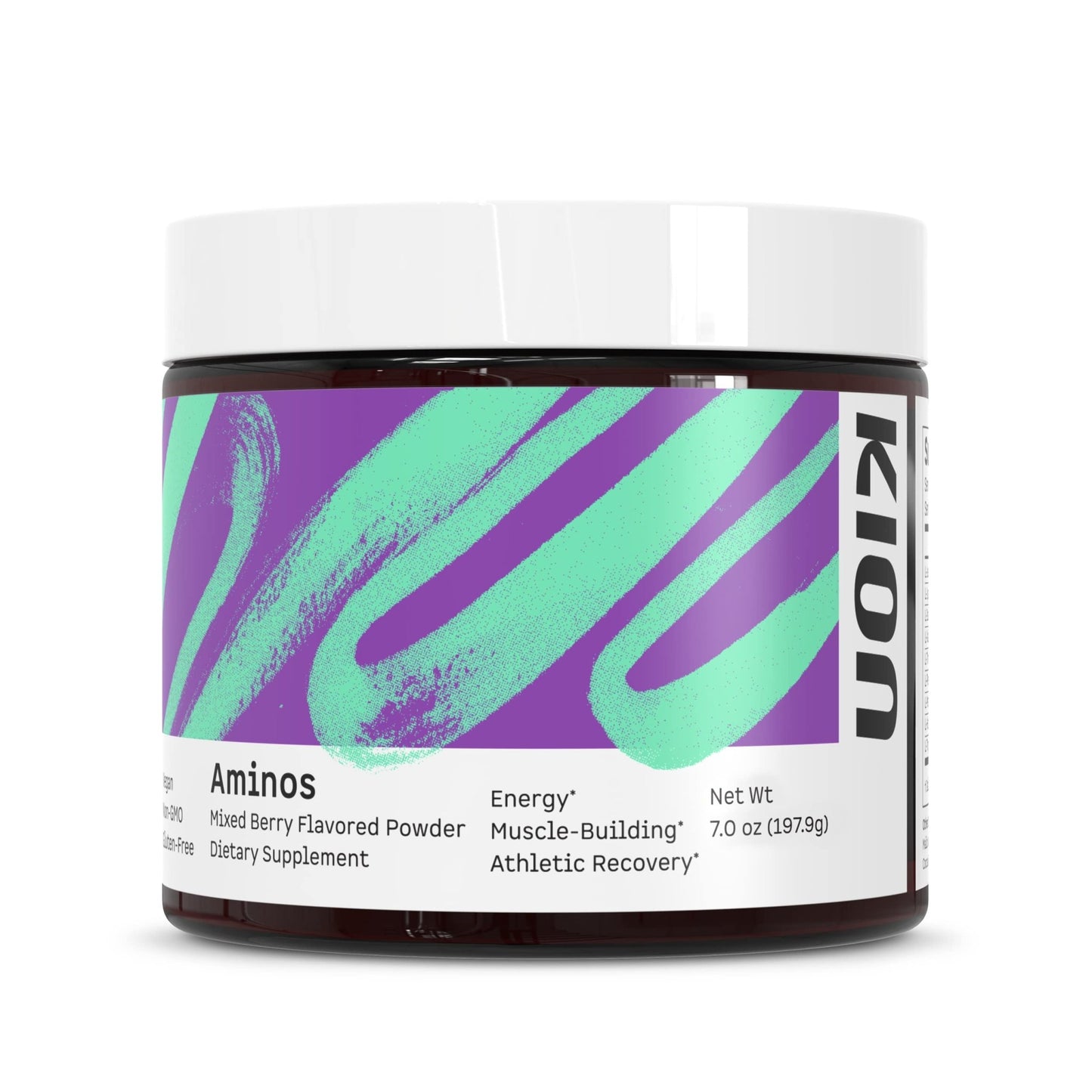 Kion Aminos - Essential Amino Acids Supplement, Essential Amino Acids Powder for Muscle Recovery, BCAA EAA No Caffeine, Amino Acid Powder, Essential Amino Energy - 30 Servings, Mixed Berry - dailyvitalstore