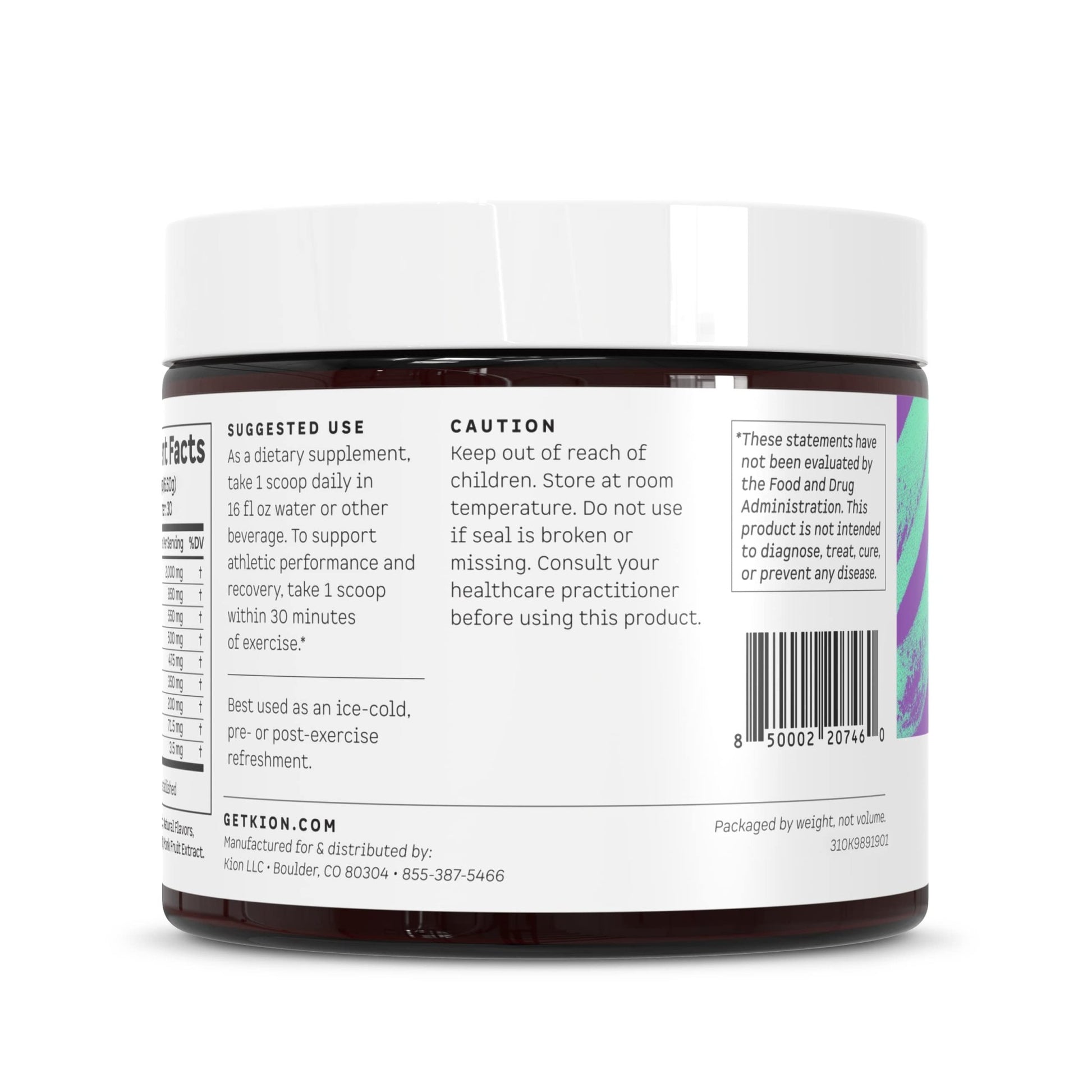 Kion Aminos - Essential Amino Acids Supplement, Essential Amino Acids Powder for Muscle Recovery, BCAA EAA No Caffeine, Amino Acid Powder, Essential Amino Energy - 30 Servings, Mixed Berry - dailyvitalstore