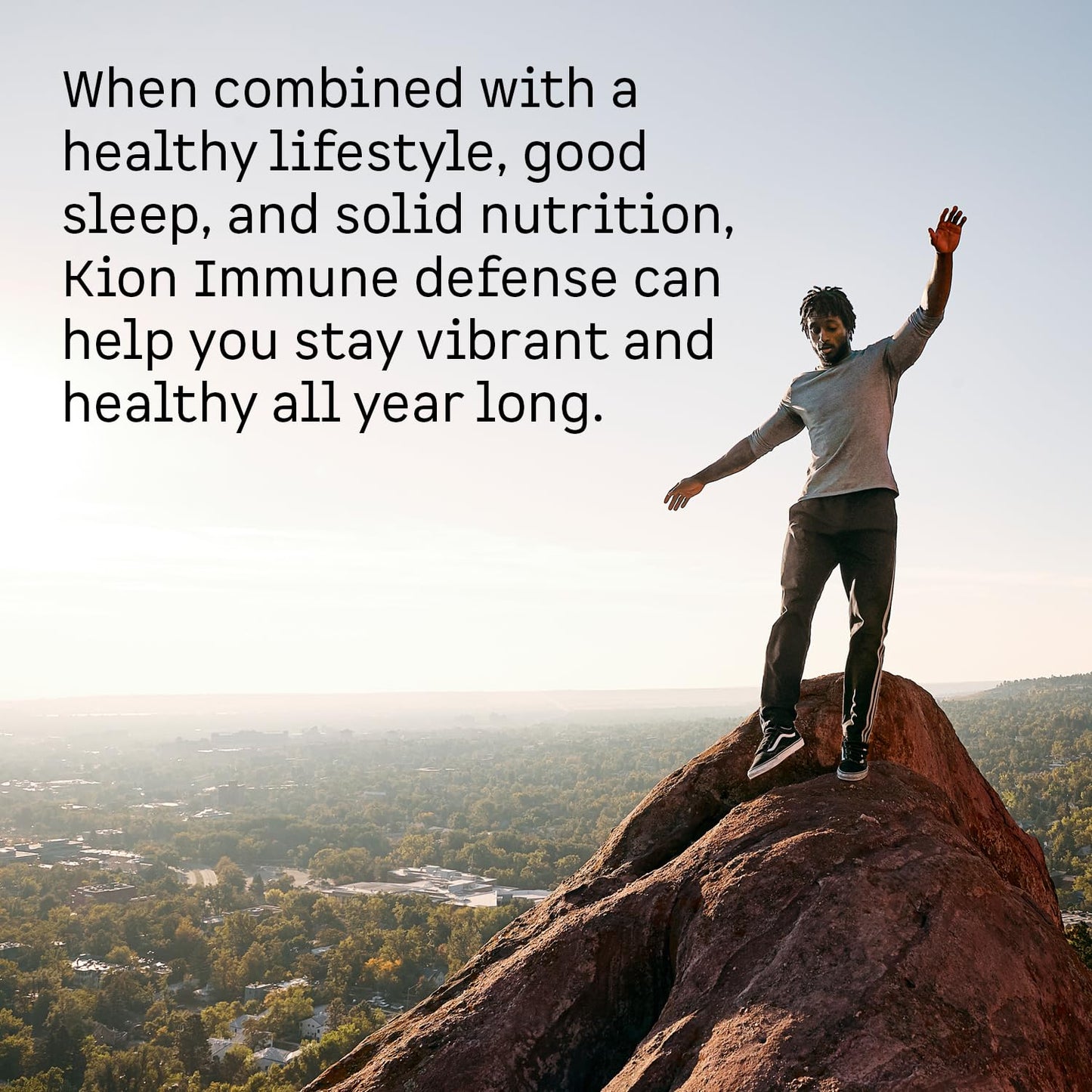 Kion Immune - Immune Support Supplement - Vitamin C Supplement - Vitamin C and Zinc for Everyday Wellness - 500 mg Vitamin C (Ascorbic Acid) and 10 mg Zinc - 120 Servings - dailyvitalstore