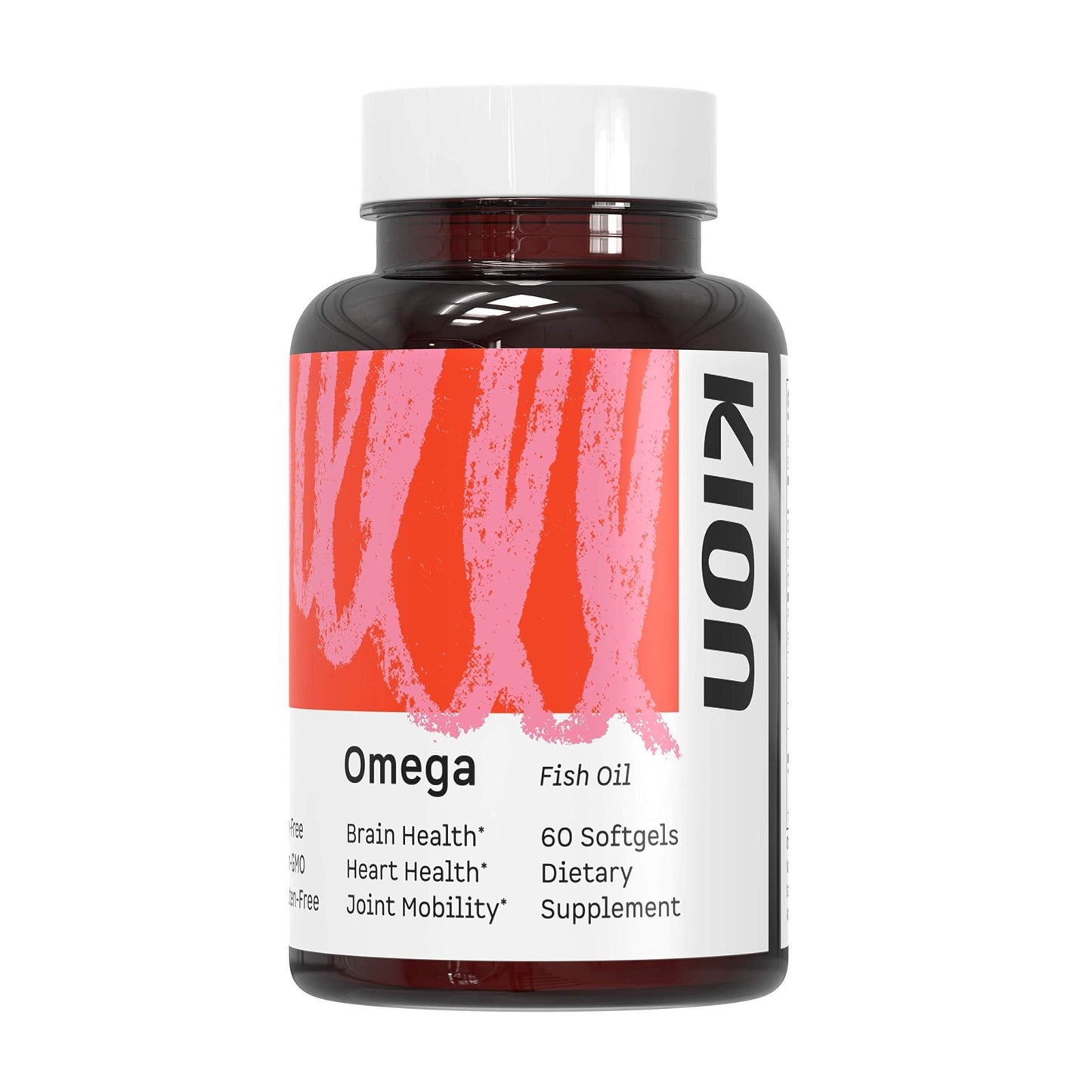 Kion Omega - Omega 3 Fatty Acid Supplements - DHA Supplements - Mini Fish Oil Softgels - Omega 3 DHA EPA Fish Oil Pills - Fish Oil 1,000 mg - 30 Servings - dailyvitalstore