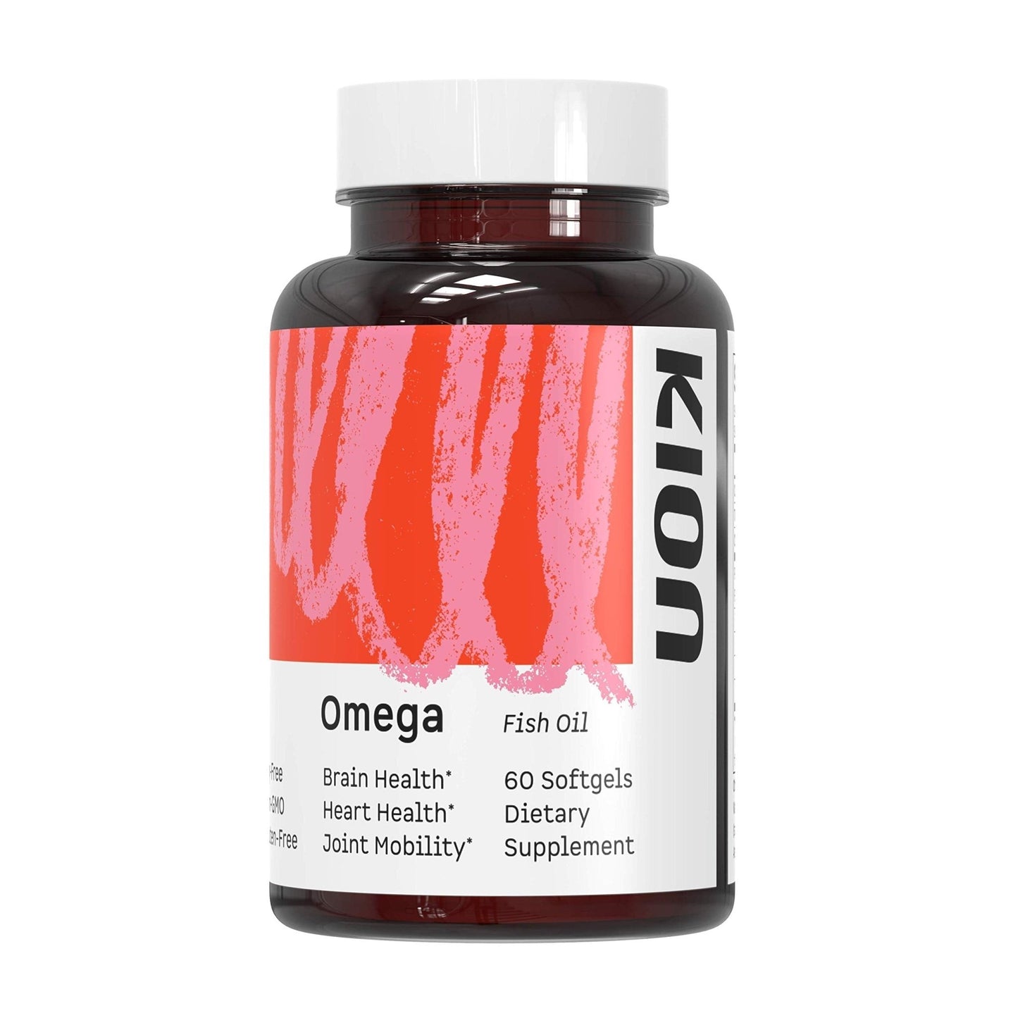 Kion Omega - Omega 3 Fatty Acid Supplements - DHA Supplements - Mini Fish Oil Softgels - Omega 3 DHA EPA Fish Oil Pills - Fish Oil 1,000 mg - 30 Servings - dailyvitalstore