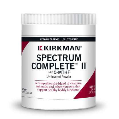 Kirkman Spectrum Complete II Powder - Hypoallergenic - 454 gm/16 oz - dailyvitalstore
